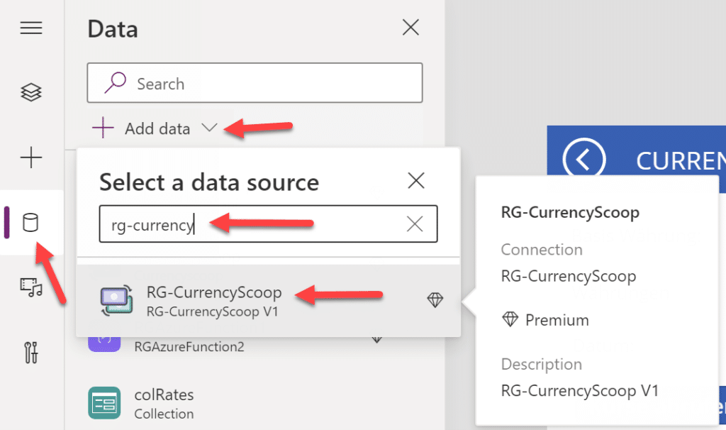 PowerApps Custom Connector Add New1